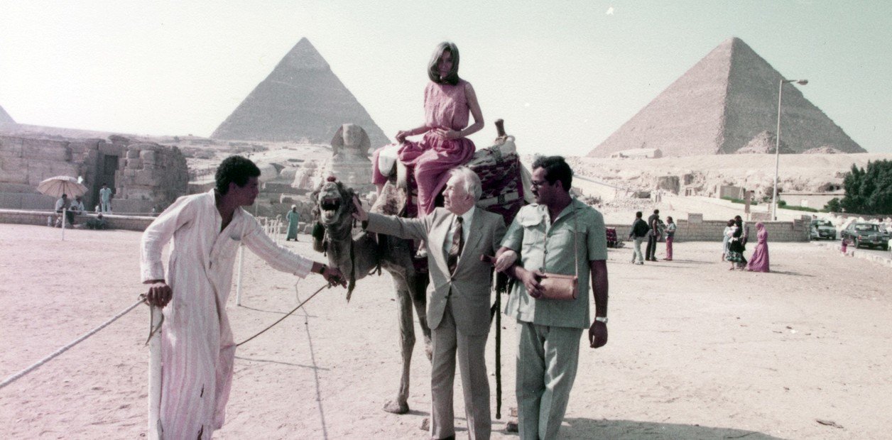 Jorge Luis Borges en Egipto
